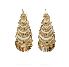 Load image into Gallery viewer, 810 Filigree Earrings Jumbo size for Folklorico
