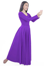 Load image into Gallery viewer, BM2235A Adult Flamenco/Liturgical Long Sleeve Dress
