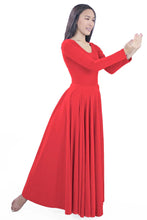 Load image into Gallery viewer, BM2235A Adult Flamenco/Liturgical Long Sleeve Dress
