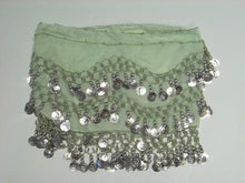 Load image into Gallery viewer, C128 Belly Dance Coin Skirt

