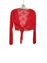 Load image into Gallery viewer, FLASHRUG001 Folkorico Lace Shrug
