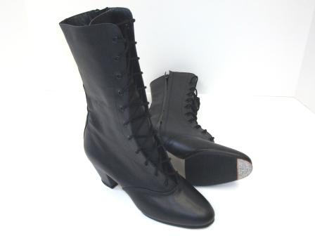 2101 Adelita (Front Lace Boot) in leather w/nails Sizes 2.5 - 9.5