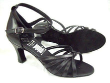 Load image into Gallery viewer, Mod. 522 leather ballroom shoe
