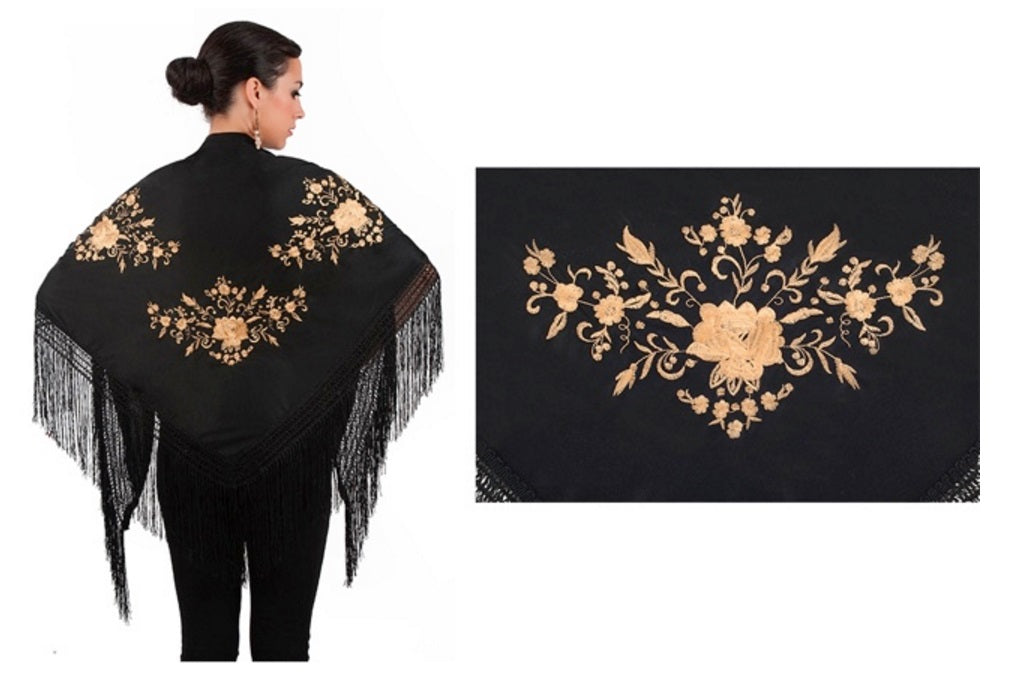 7010 Embroidered Shawl