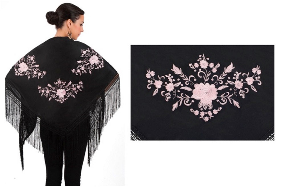 7015 Embroidered Shawl