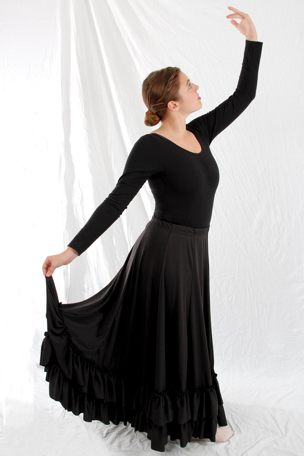 BM2234A Adult Flamenco Skirt
