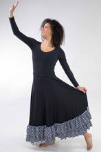 Load image into Gallery viewer, BM2234AD Adult Flamenco Skirt w/Polk-A-dots
